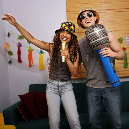 Sombrero de cubo Glimmer dorado