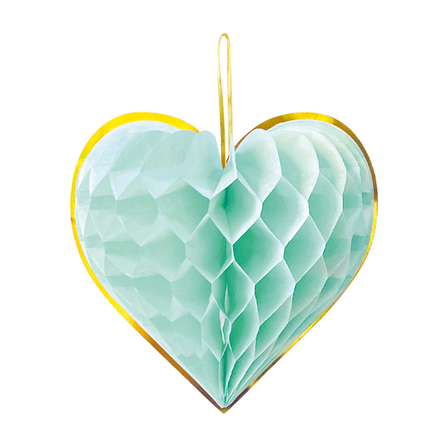 4 Panales Papel astd 23cm - Acuarelas Corazones
