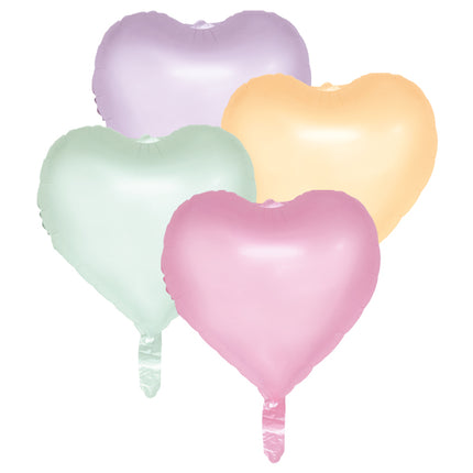 Juego de globos de helio para San Valentín Vacíos 45cm 4pcs