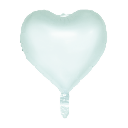 Foilballoon 18'' verde pastel - Acuarelas Corazones