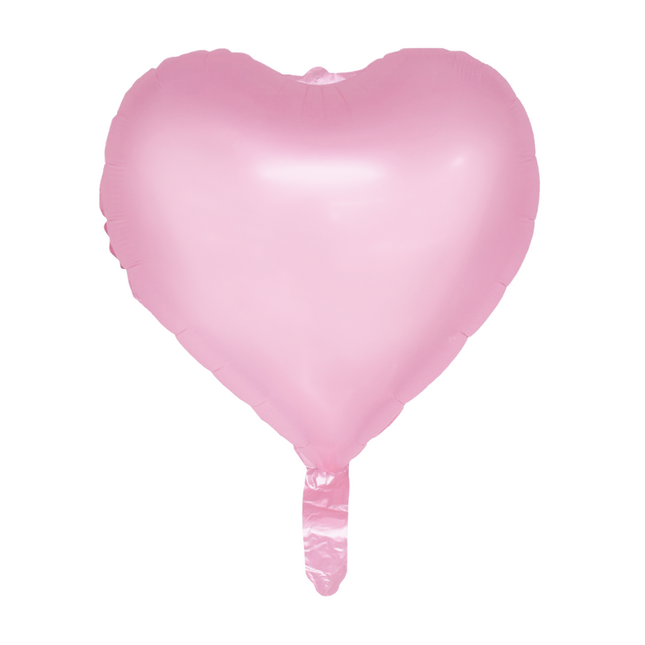 Foilballoon 18'' rosa pastel - Acuarelas Corazones