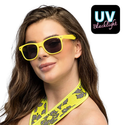 Gafas amarillas para luz negra UV