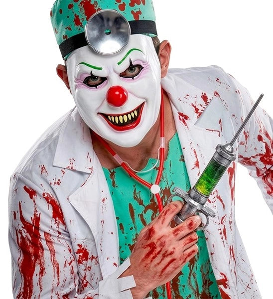 MÁSCARA DE PAYASO MALO - LÁTEX