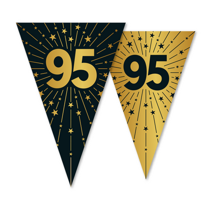 95 Años Guirnalda Oro Negro 10m