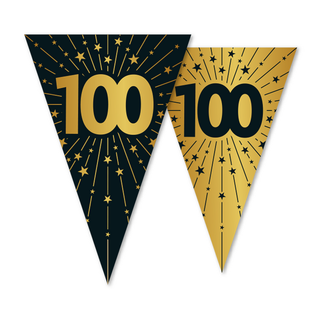 Guirnalda 100 Años Oro Negro 10m