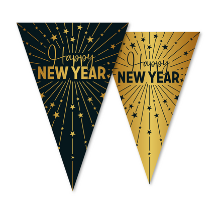 Guirnalda de Feliz Año Nuevo 10m