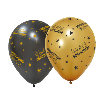 Globos Feliz Cumpleaños 31cm 6pcs