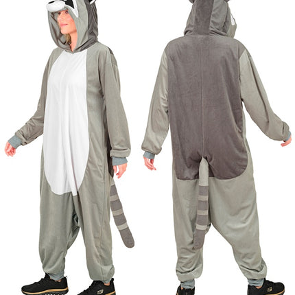 Mono mapache con capucha