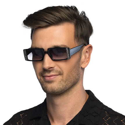 Gafas de fiesta Escape, negras