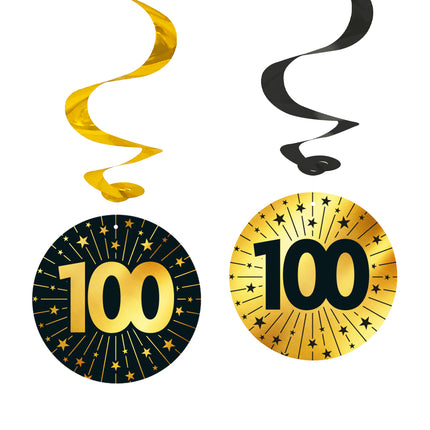 100 Años Decoración Colgante 4pcs