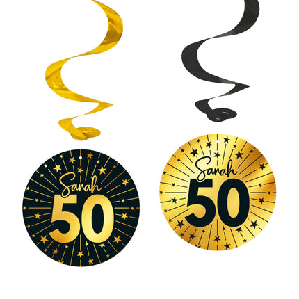 50 Años Decoración Colgante Sarah 4pcs