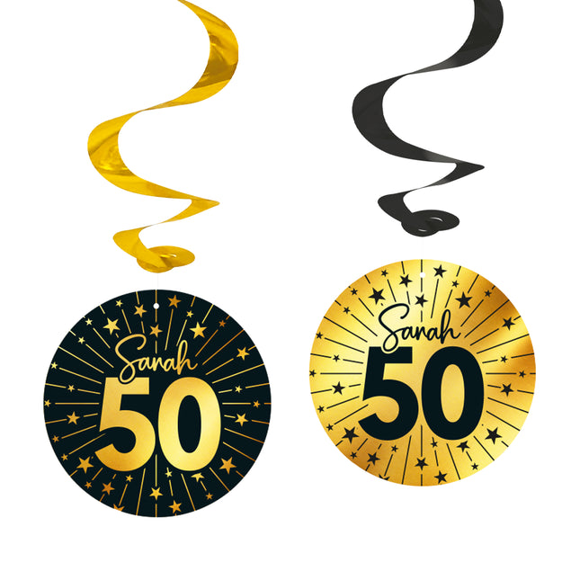 50 Años Decoración Colgante Sarah 4pcs