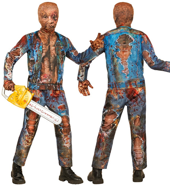 Disfraz de Zombie Sangre Jeans Niño