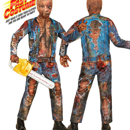 Disfraz de Zombie Sangre Jeans Niño