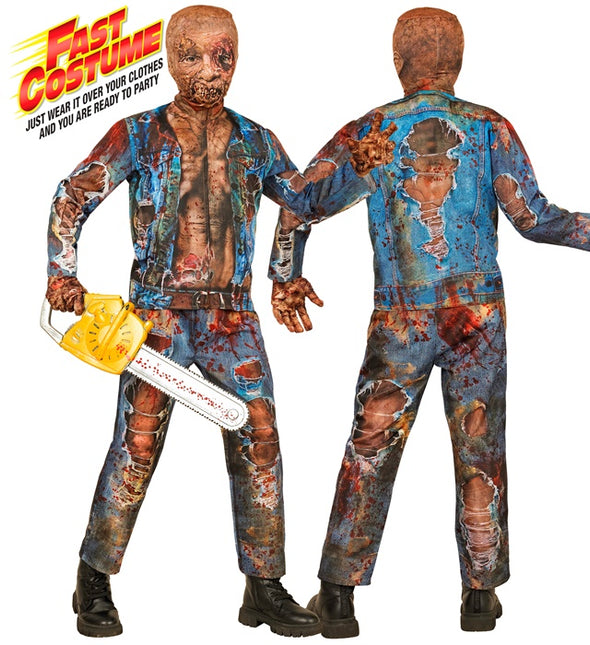 Disfraz de Zombie Sangre Jeans Niño