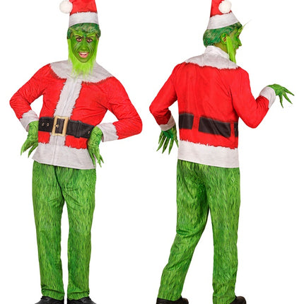 Disfraz del Grinch Rojo Verde
