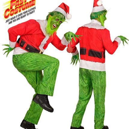 Disfraz del Grinch Rojo Verde