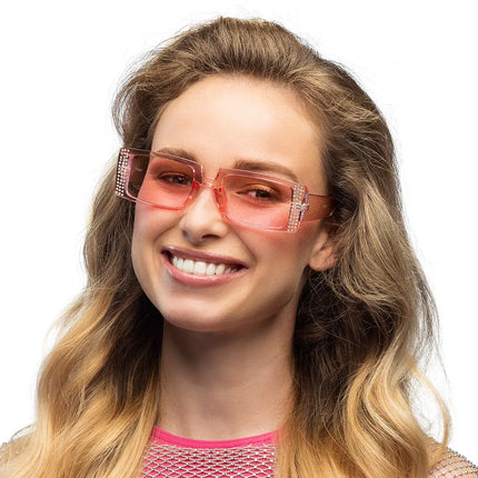 Lote de 2 gafas de fiesta Escape (negras y rosas)