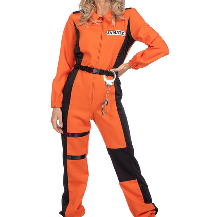 Mono de recluso naranja