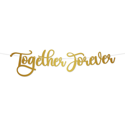 Letter Banner - Juntos para siempre