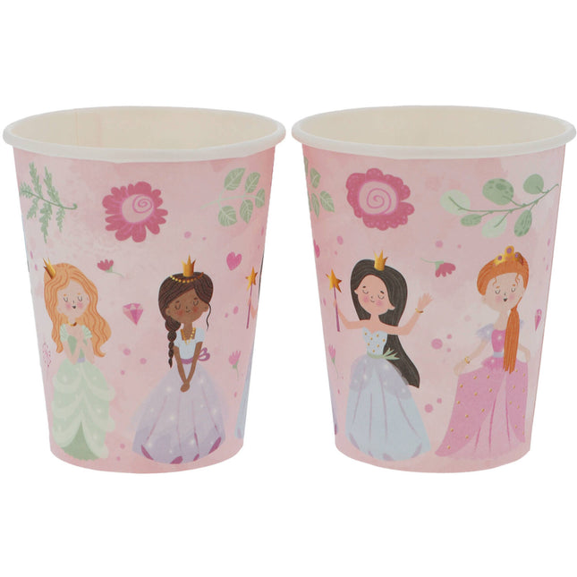 Taza Princesas 250ml 8uds