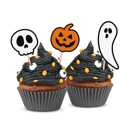 12 Recogidos de fiesta Halloween Boo