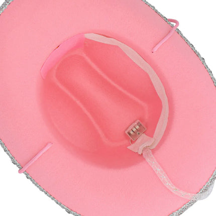 Sombrero de vaquero con luces LED para niños Glimmer