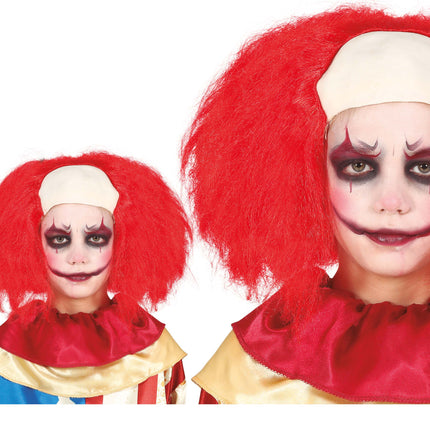Peluca Roja Payaso Niño