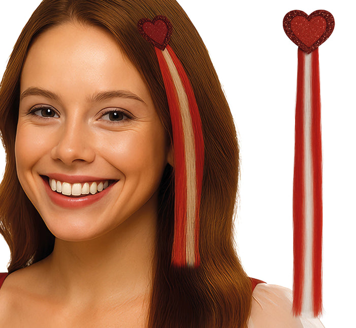 Extensión de pelo Corazón 40 cm