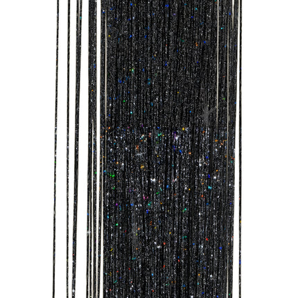 Extensión de pelo de color Glitter 50cm 3pcs