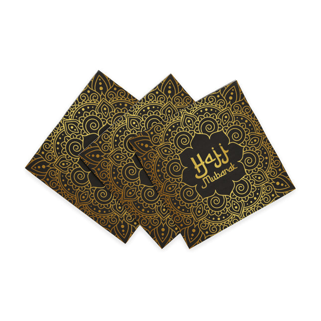 Servilletas Hajj Mubarak, 33 cm, 20 unidades