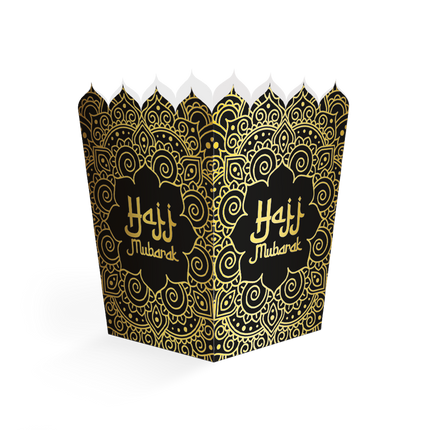 Cajas para aperitivos «Hajj Mubarak», 10,5 cm, 8 unidades