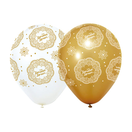 Globos «Ramadan Kareem», 30 cm, 6 unidades