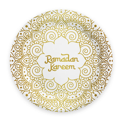 Platos «Ramadan Kareem», 23 cm, 8 unidades