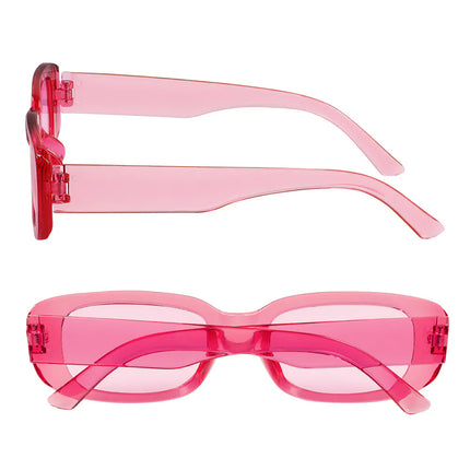 Lote de 2 gafas de fiesta Techno (negras y rosas)