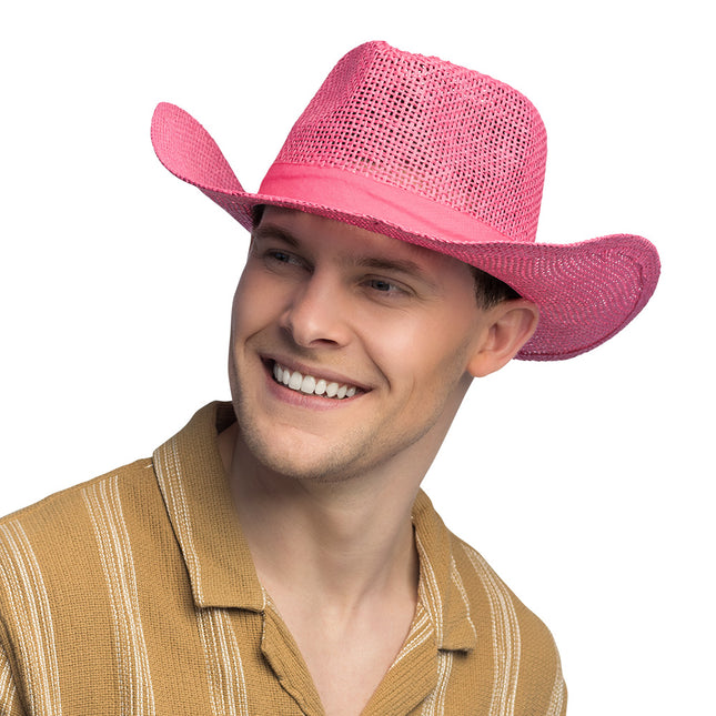 Sombrero Rosa soleado