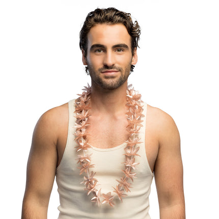 Guirnalda Hawaii Oro Rosa 1m