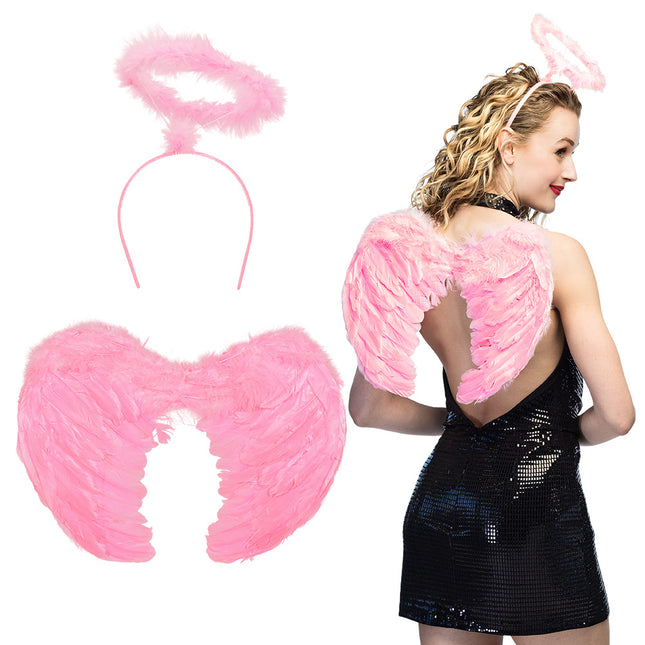 Set Angel promo rosa claro