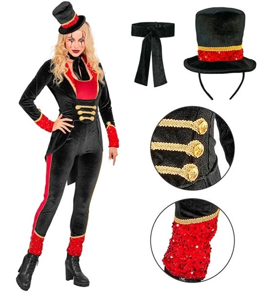 Traje de directora de circo para mujer
