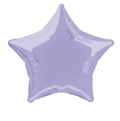 Globo de Helio Estrella Luz Violeta Vacio 50cm
