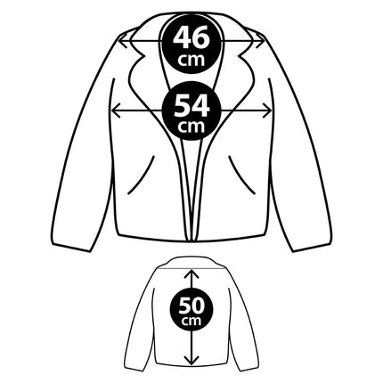Chaqueta Fluffy Rave negra (M/L)