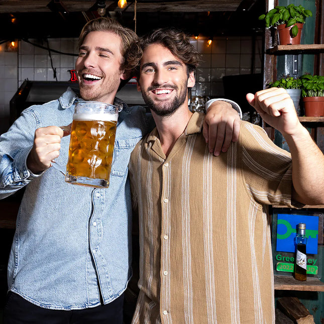 Jarra de cerveza de cristal XXL