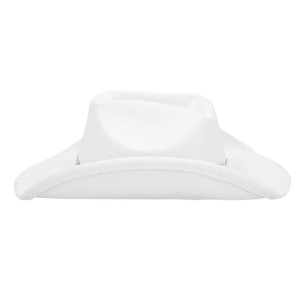 Sombrero vaquero Jamie blanco