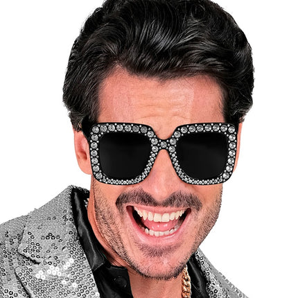 GAFAS NEGRAS CON STRASS