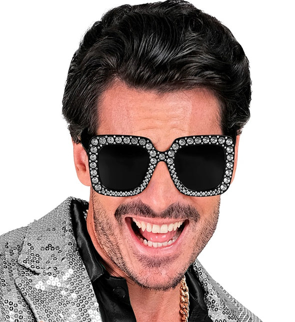 GAFAS NEGRAS CON STRASS