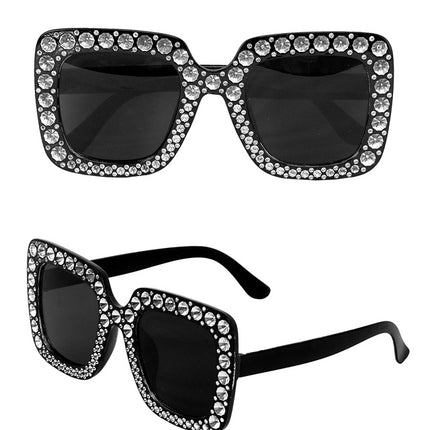 GAFAS NEGRAS CON STRASS