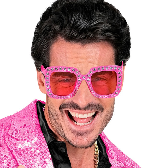 GAFAS ROSA CON STRASS