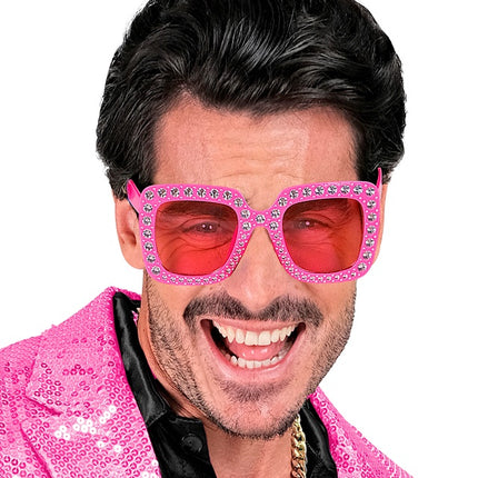 GAFAS ROSA CON STRASS