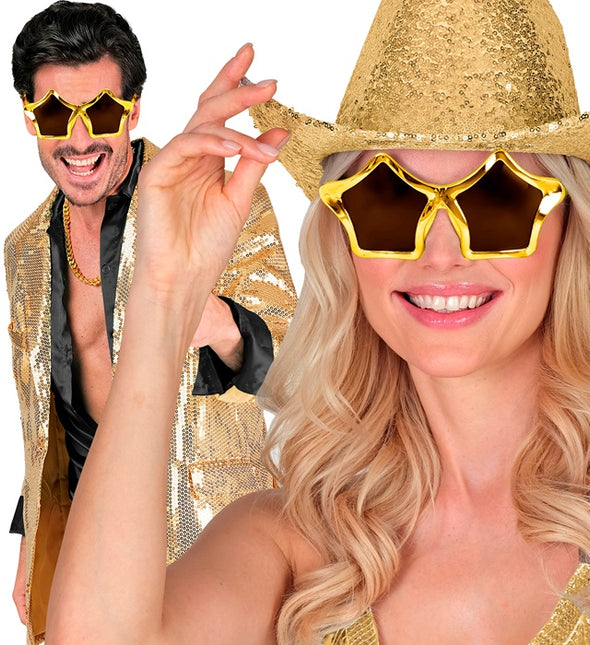 GAFAS ESTRELLAS ORO