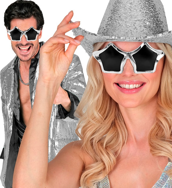 GAFAS ESTRELLAS PLATA
